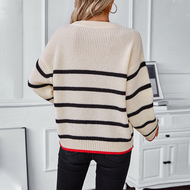 Fashion Women's Casual Long-sleeved Sweater